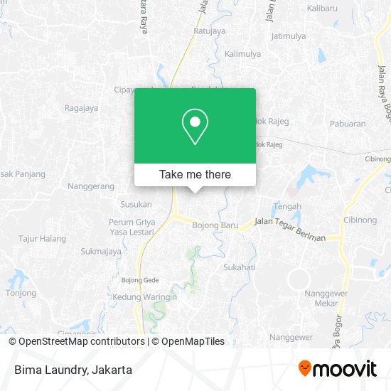 Bima Laundry map