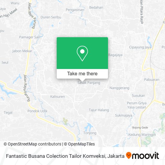 Fantastic Busana Colection Tailor Komveksi map