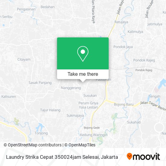 Laundry Strika Cepat 350024jam Selesai map