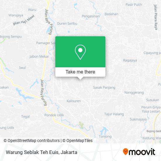 Warung Seblak Teh Euis map