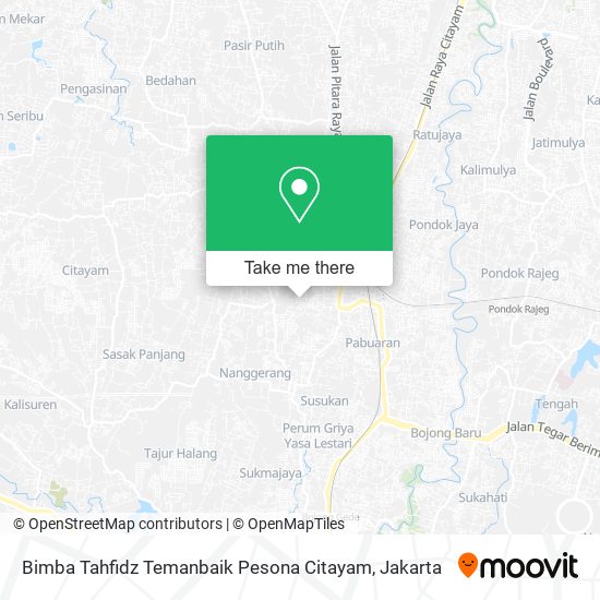 Bimba Tahfidz Temanbaik Pesona Citayam map
