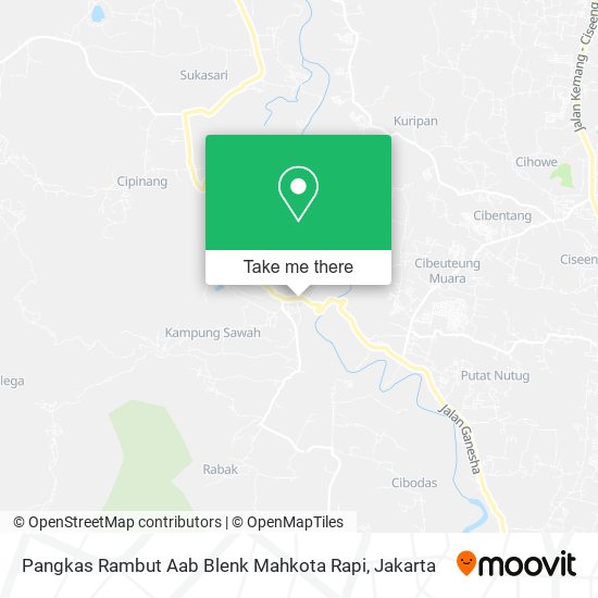 Pangkas Rambut Aab Blenk Mahkota Rapi map