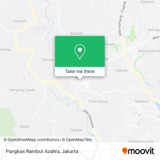 Pangkas Rambut Azahra map