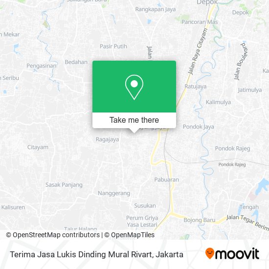 Terima Jasa Lukis Dinding Mural Rivart map