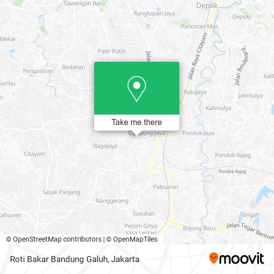 Roti Bakar Bandung Galuh map