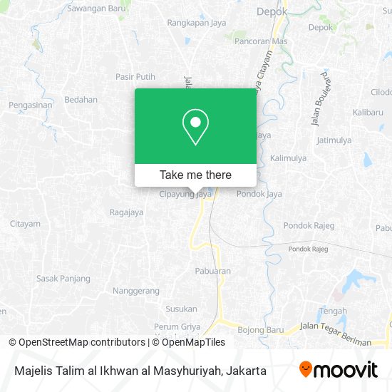 Majelis Talim al Ikhwan al Masyhuriyah map
