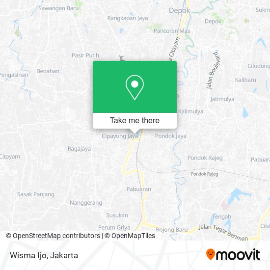 Wisma Ijo map