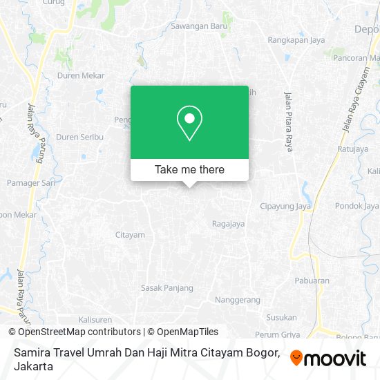 Samira Travel Umrah Dan Haji Mitra Citayam Bogor map