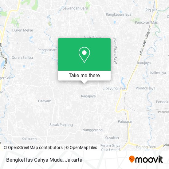 Bengkel las Cahya Muda map
