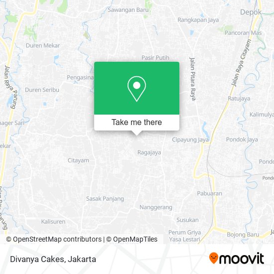 Divanya Cakes map