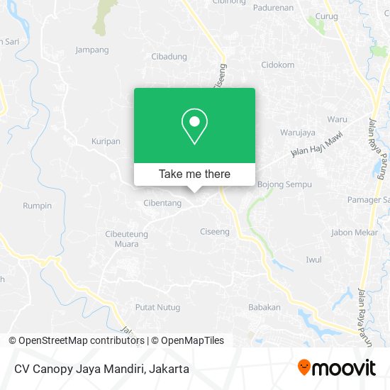 CV Canopy Jaya Mandiri map