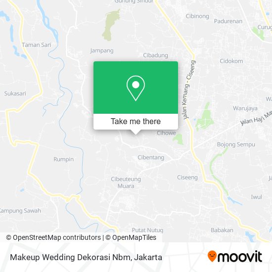 Makeup Wedding Dekorasi Nbm map