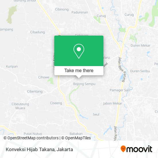 Konveksi Hijab Takana map