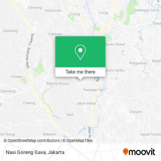 Nasi Goreng Gava map