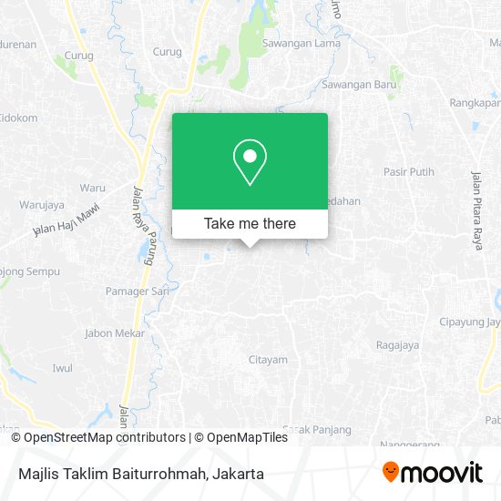 Majlis Taklim Baiturrohmah map