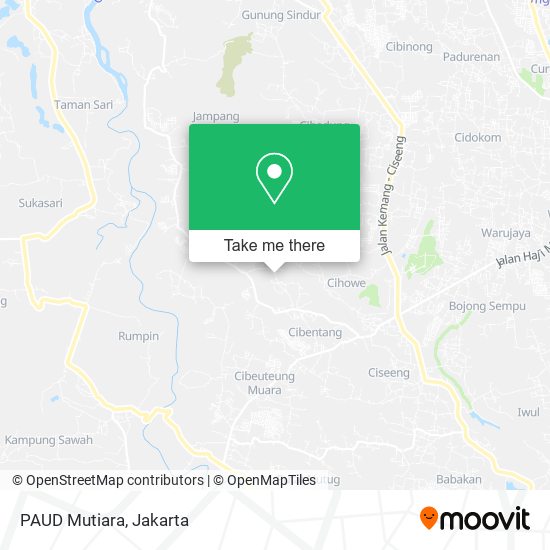 PAUD Mutiara map