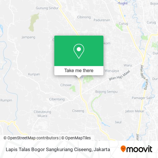 Lapis Talas Bogor Sangkuriang Ciseeng map