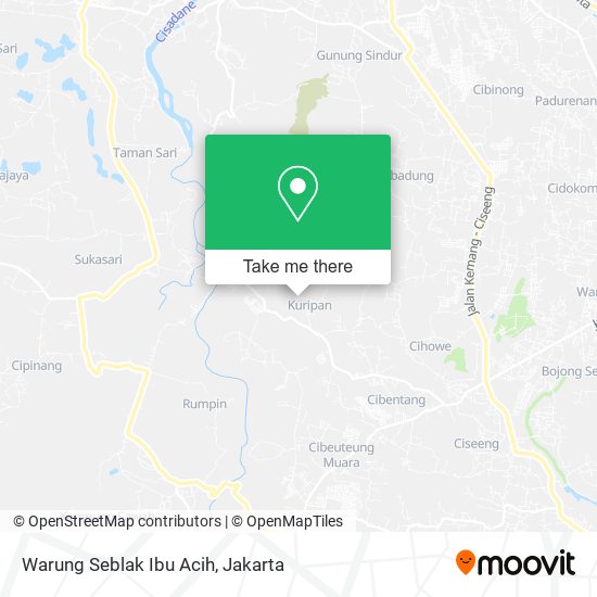 Warung Seblak Ibu Acih map