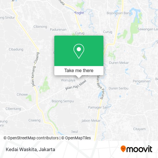 Kedai Waskita map