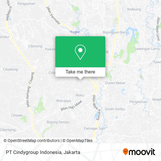 PT Cindygroup Indonesia map