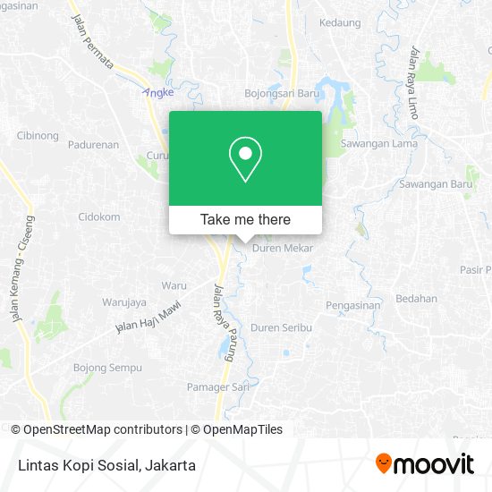 Lintas Kopi Sosial map