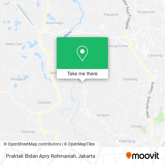 Praktek Bidan Apry Rohmaniah map