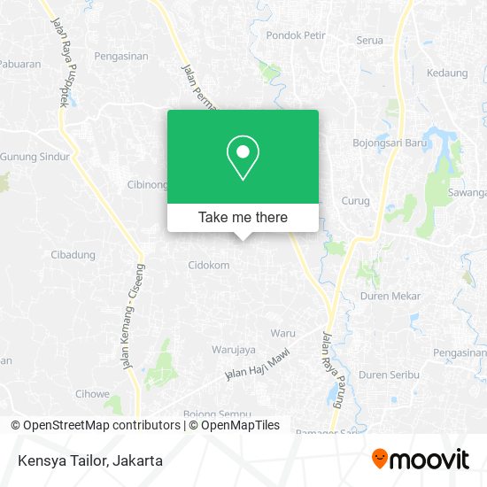 Kensya Tailor map