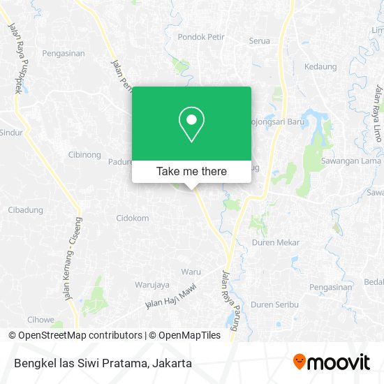 Bengkel las Siwi Pratama map