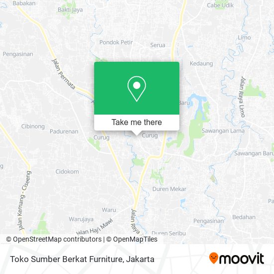 Toko Sumber Berkat Furniture map