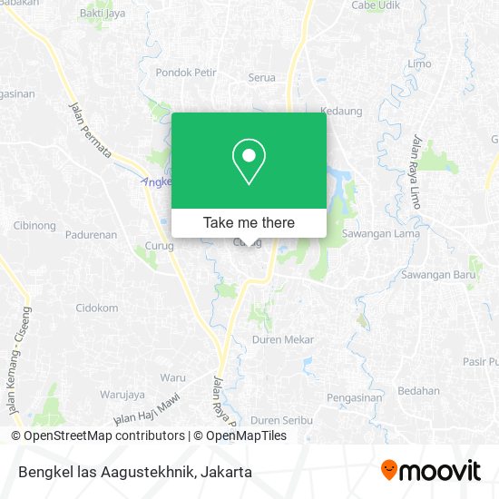 Bengkel las Aagustekhnik map