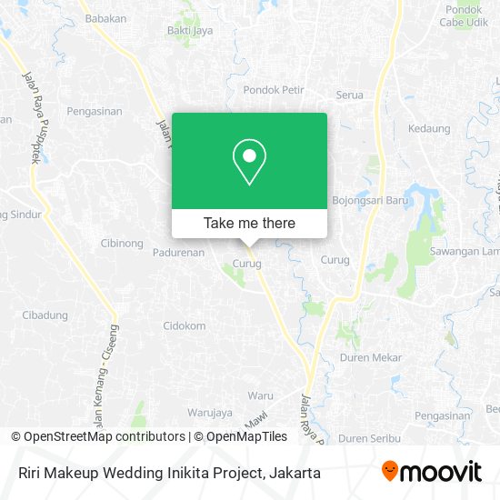 Riri Makeup Wedding Inikita Project map
