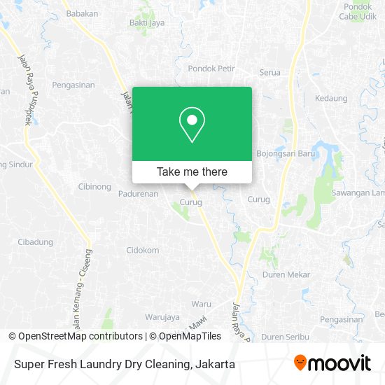 Super Fresh Laundry Dry Cleaning map