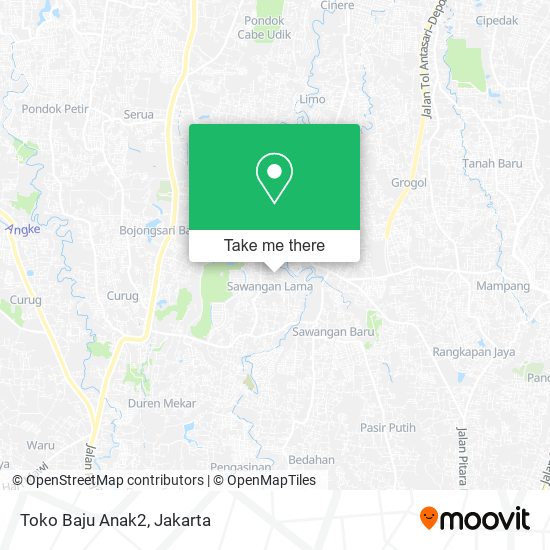 Toko Baju Anak2 map