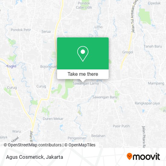 Agus Cosmetick map