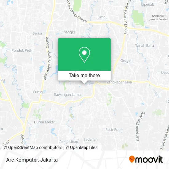 Arc Komputer map