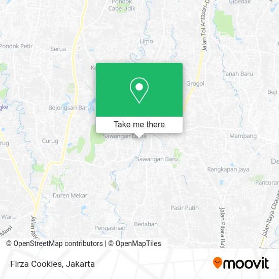 Firza Cookies map