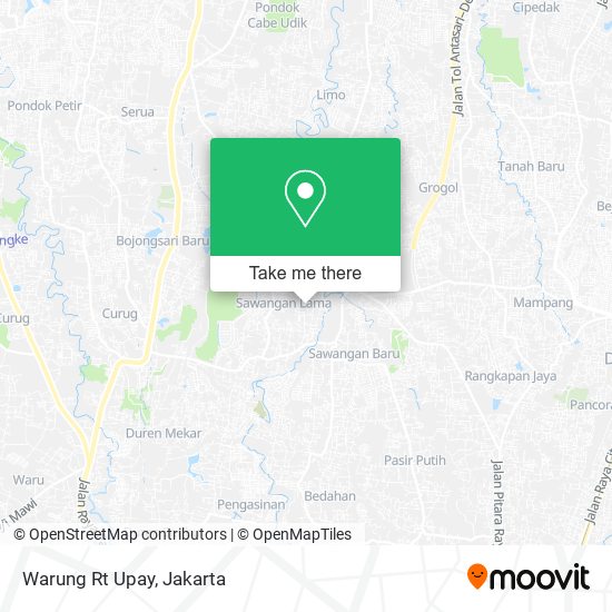 Warung Rt Upay map