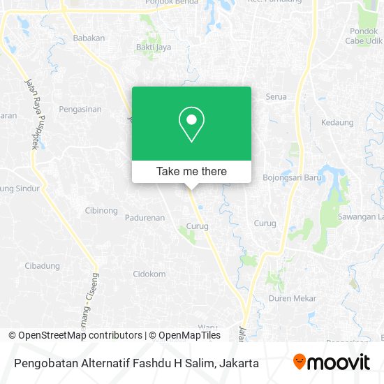 Pengobatan Alternatif Fashdu H Salim map