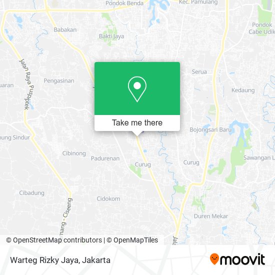 Warteg Rizky Jaya map