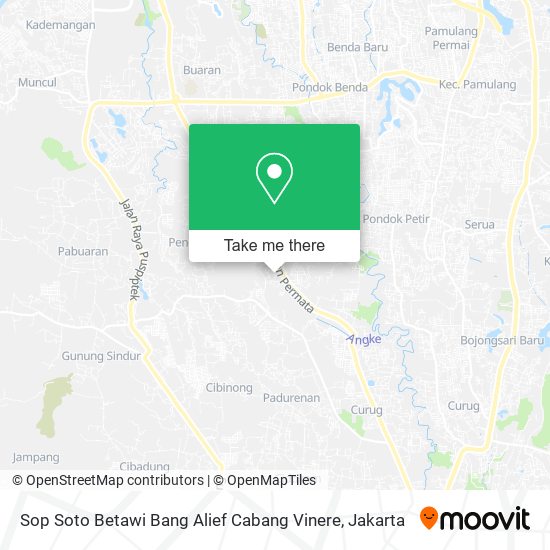 Sop Soto Betawi Bang Alief Cabang Vinere map