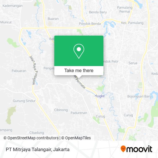 PT Mitrjaya Talangair map