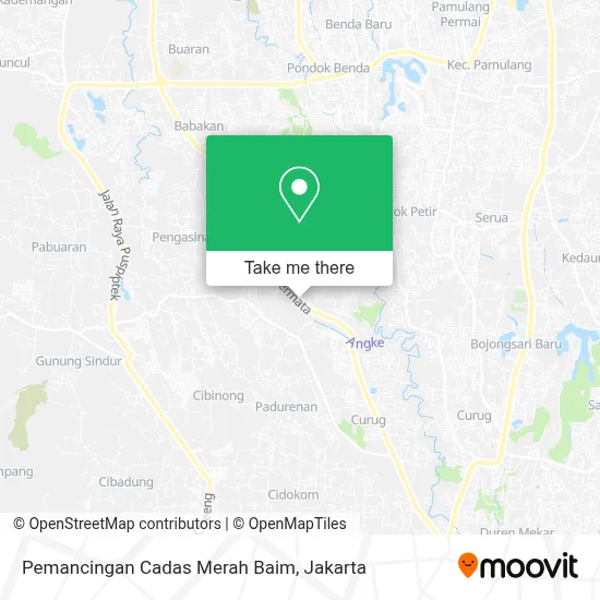 Pemancingan Cadas Merah Baim map