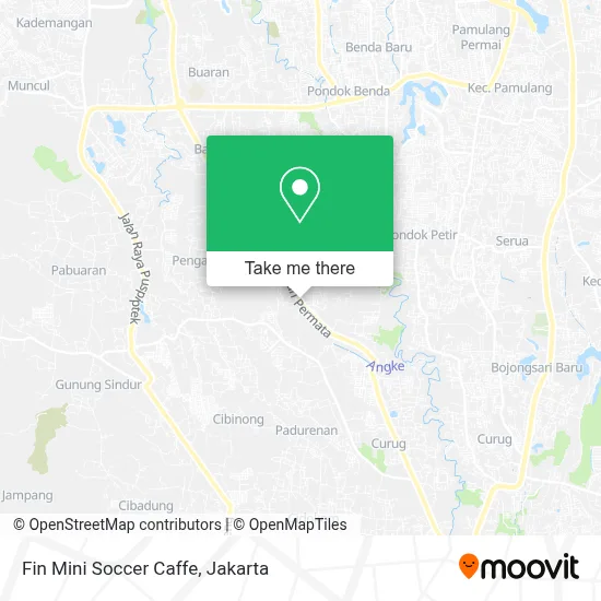 Fin Mini Soccer Caffe map