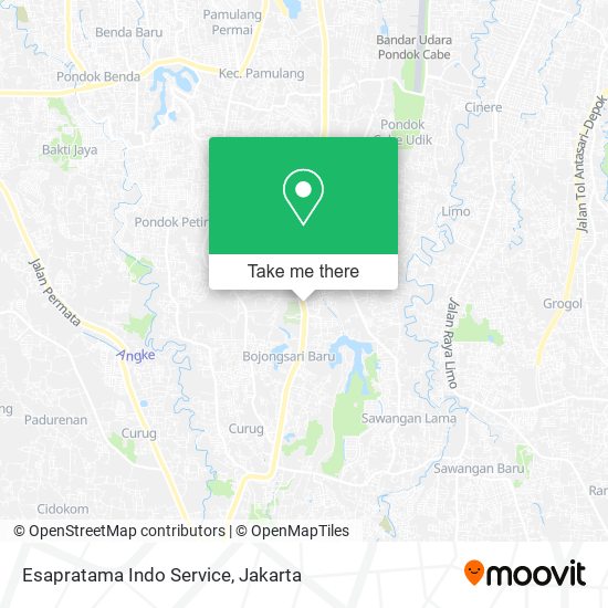 Esapratama Indo Service map