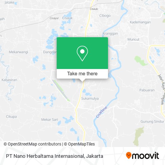 PT Nano Herbaltama Internasional map