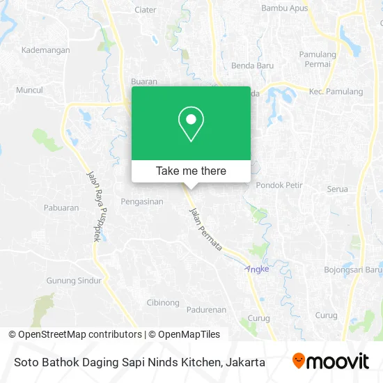 Soto Bathok Daging Sapi Ninds Kitchen map
