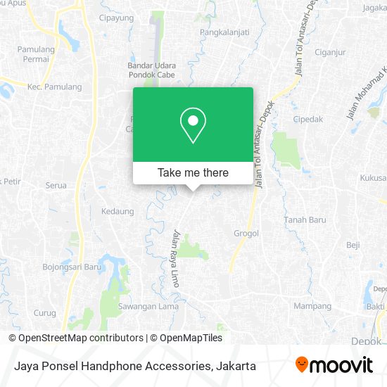 Jaya Ponsel Handphone Accessories map