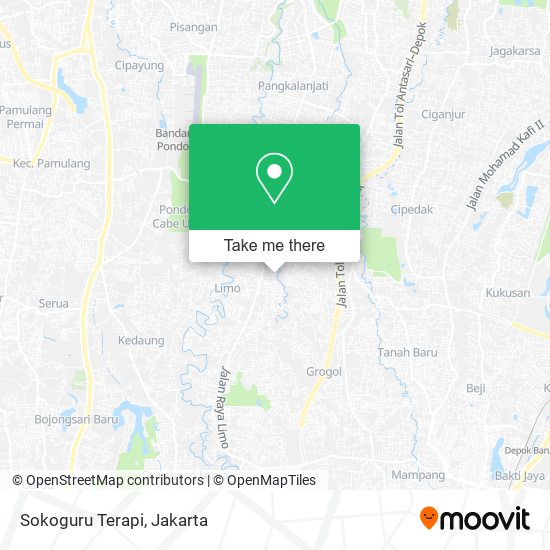 Sokoguru Terapi map