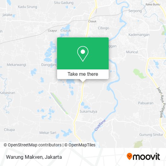 Warung Makven map