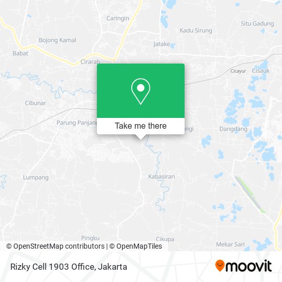 Rizky Cell 1903 Office map